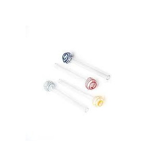 PIPA DE CRISTAL PARA ACEITES DE 15CM - 2