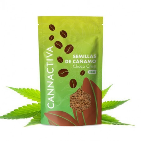 SNACK CHOCO CRISP Semillas de canyamo ECO (40gr)