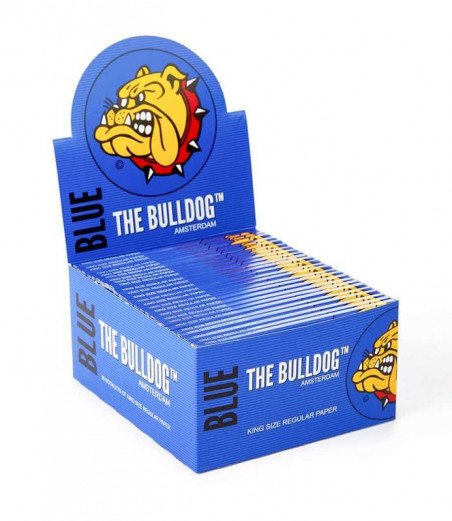 THE BULLDOG PAPEL BLUE KING SIZE
