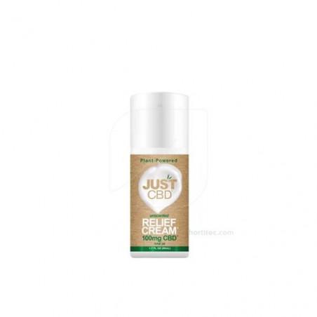 RELIEF CREAM AIRLESS PUMP JUST CBD 100 MG