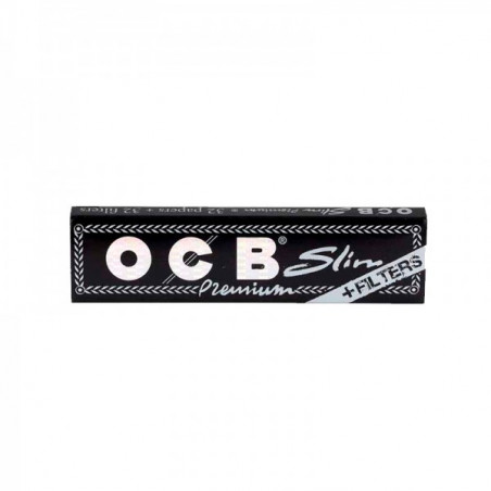 PAPEL OCB SLIM PREMIUM + FILTROS TIPS