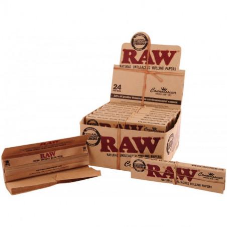 RAW CONNOISSEUR SLIM + TIPS (110MM)