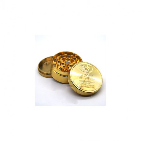 GRINDER METALICO GOLD 50MM 3 PIEZAS