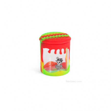 BOTE CRISTAL/SILICONA 100 ML