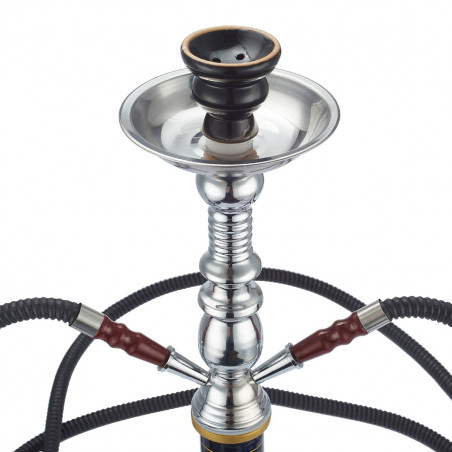 SHISHA ALL MELLOUL BLACK/GOLD 50CM