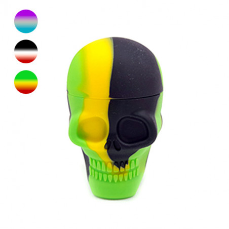 BOTE SILICONA SKULL 6 ML 25X30