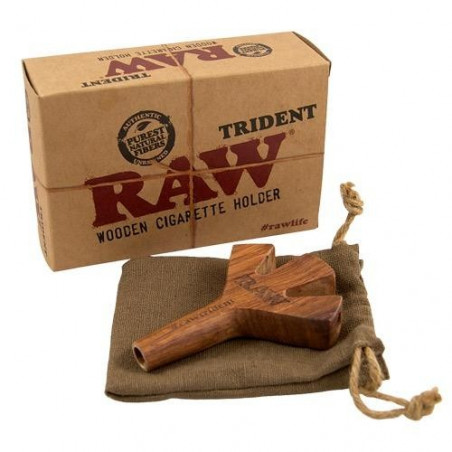 RAW PIPA TRIDENT MADERA