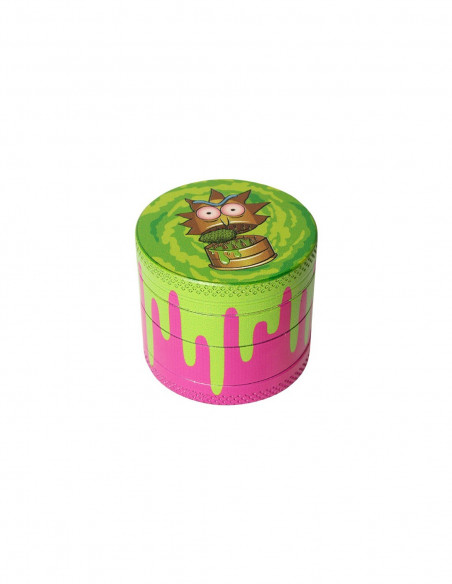 GRINDER RICK Y MORTY ROSA 4 PARTES