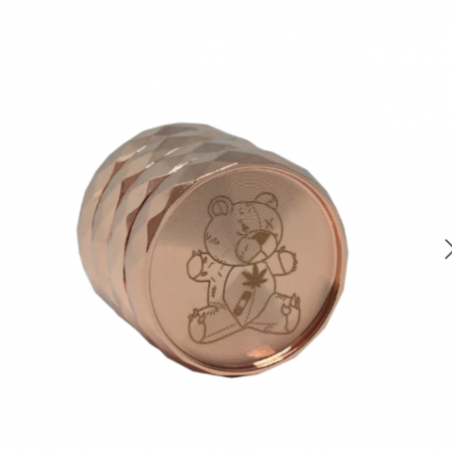 GRINDR TEDDY MONTANA ORO ROSA 4 PARTES