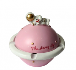 CENICERO ASTRONAUTA ROSA
