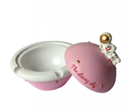 CENICERO ASTRONAUTA ROSA