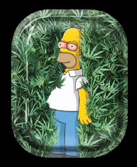 CAJA METALICA CON BANDEJA LIAR HOMER