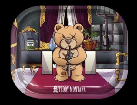 CAJA METALICA CON BANDEJA DE LIAR TEDDY