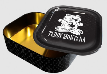 CAJA METALICA CON BANDEJA LIAR TEDDY MONTANA OG