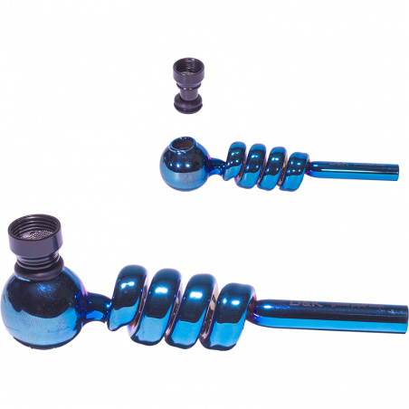 PIPA ESPIRAL AZUL 140MM