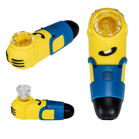 PIPA SILICONA MINION