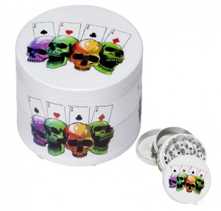 GRINDER CALAVERAS ASES 40MM 4P