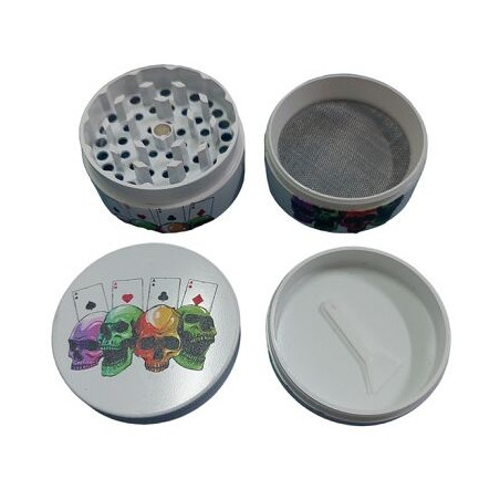GRINDER CALAVERAS ASES 40MM 4P