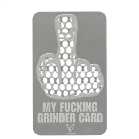 GRINDER TARJETA MY FUCKING