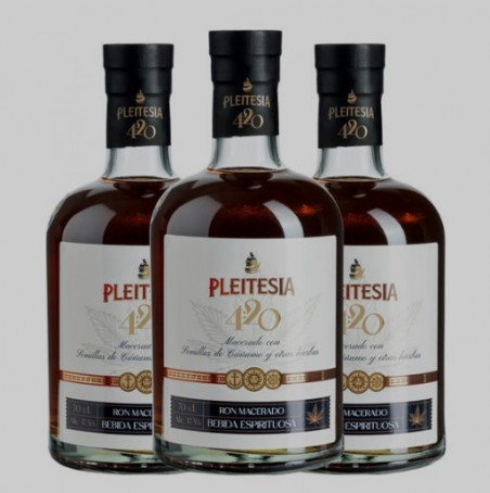 RON PLEITESIA 420 CAÑAMO