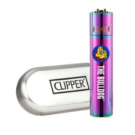 THE BULLDOG CLIPPER METAL DELUXE ICE + CAJA