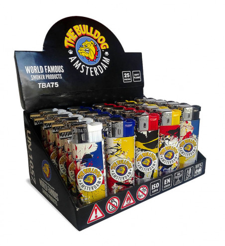 THE BULLDOG ENCENDEDOR ELECTRONICO LLAMA SUAVE