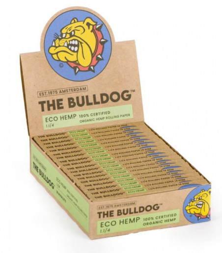 THE BULLDOG PAPEL ECO HEMP 1 1/4