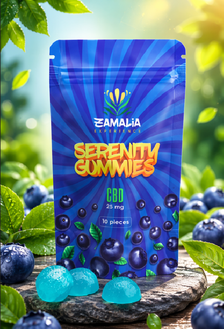 SERENITY LUXURY 25MG ARANDANOS