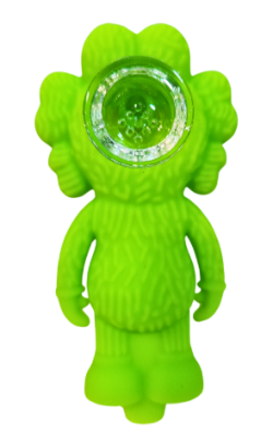PIPA CRISTAL / SILICONA MONSTER GREEN